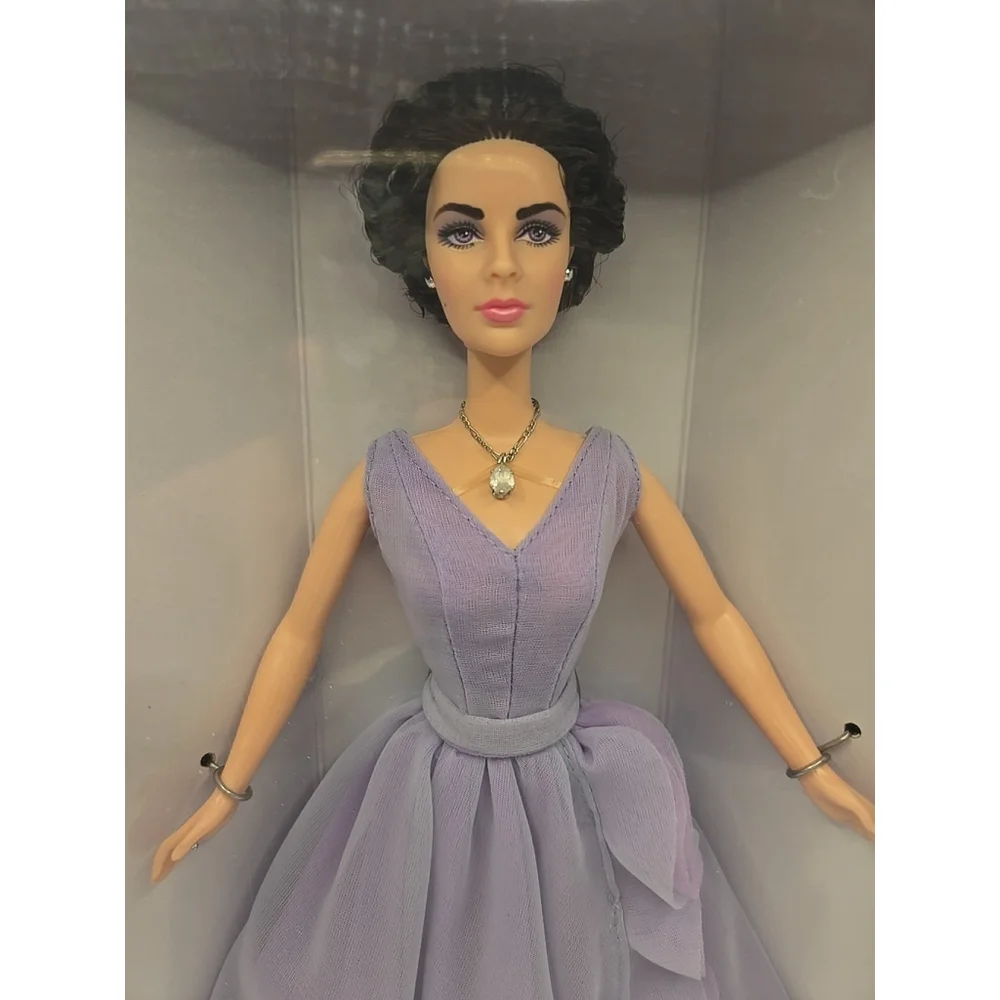 Mattel Elizabeth Taylor Barbie Doll White Diamonds 2000 Special Edition NEW NRMB
